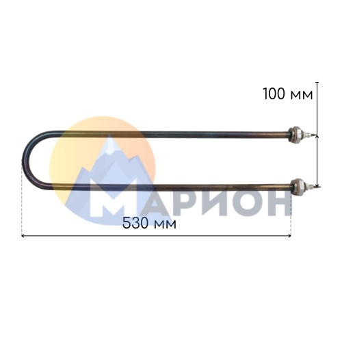 ТЭН для масла 110 А 13/1,2 Z 220 (G1/2; мо 100; Ф2)